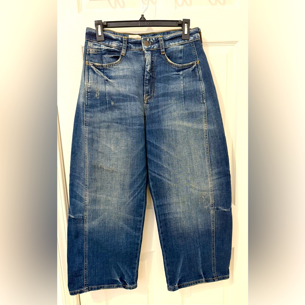 Anthropologie Pilcro Barrel Leg Jeans